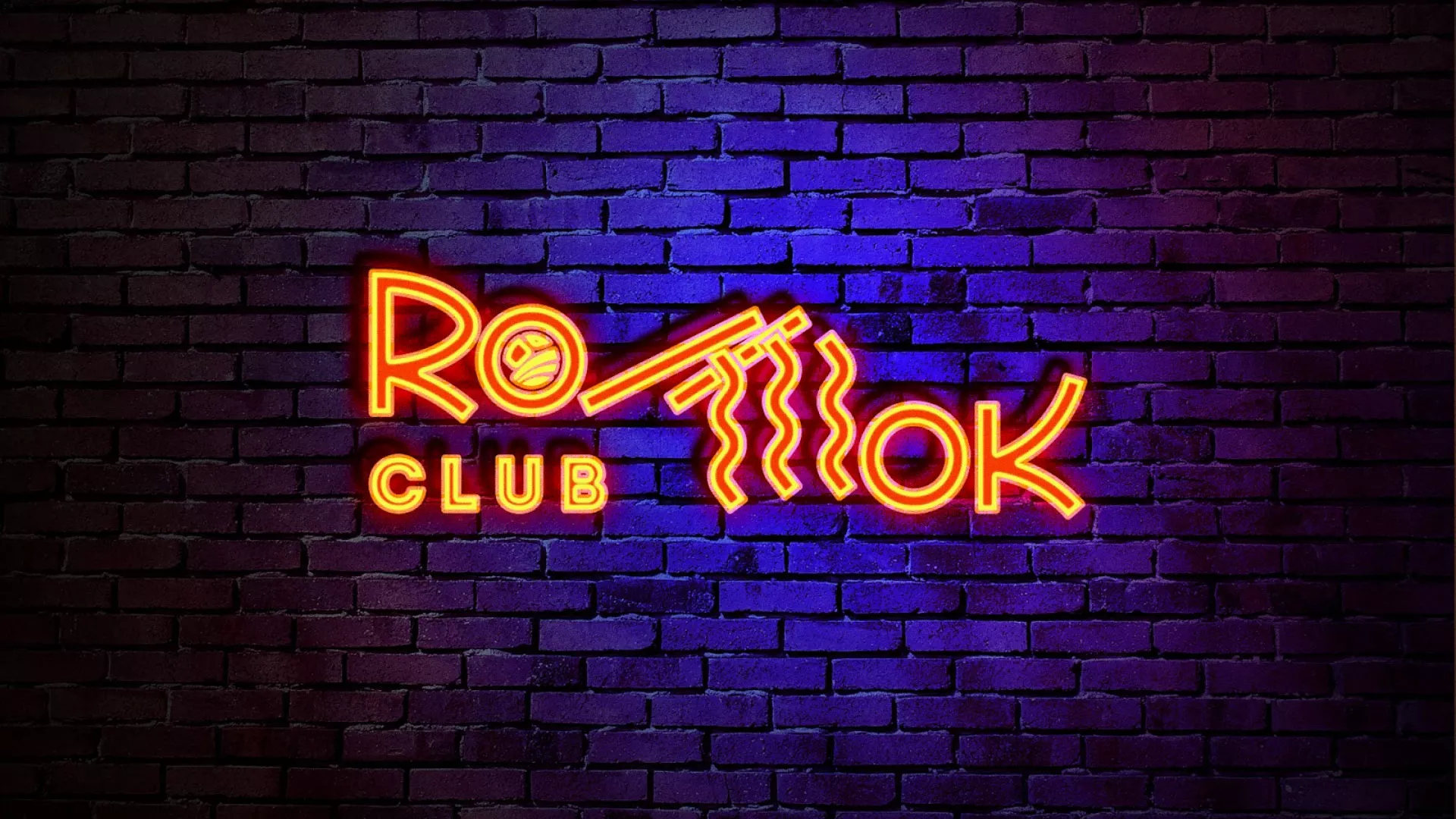 Разработка интерьерной вывески суши-бара «Roll Wok Club» в Михайлове